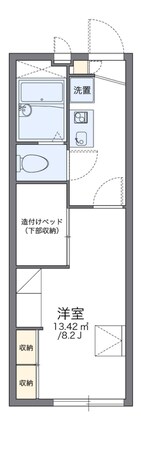 上野芝駅 徒歩20分 2階の物件間取画像